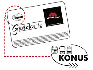 Die KONUS-Gstekarte